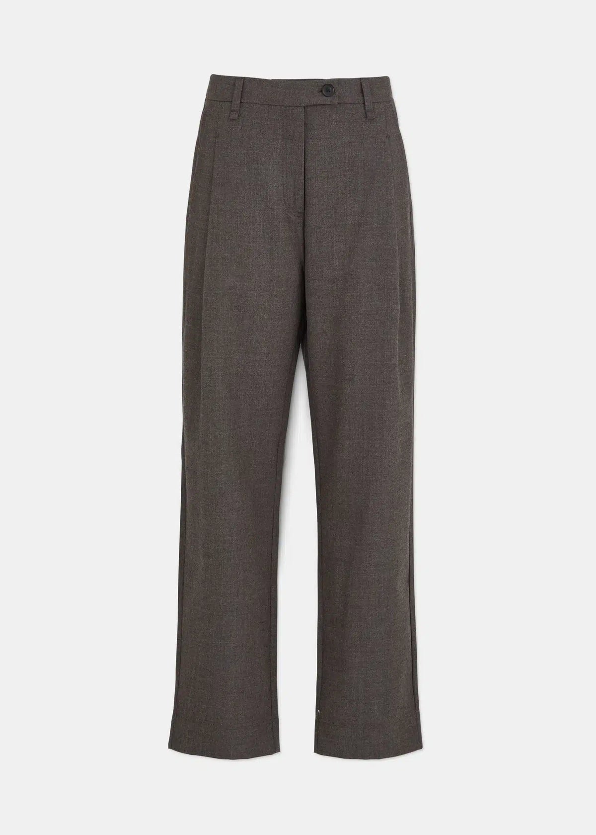 Aiayu Balder Pant Fine Wool | Brownie Melange