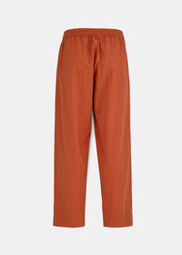 Aiayu Coco Pant Striped | Mix Burnt Orange | Økologisk Bomuld