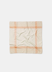 Aiayu Electra Silk Scarf 65 x 65 cm. | Mix Burnt Orange