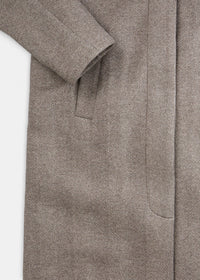 Aiayu Noah Wool Coat | Herringbone | Recycle Wool