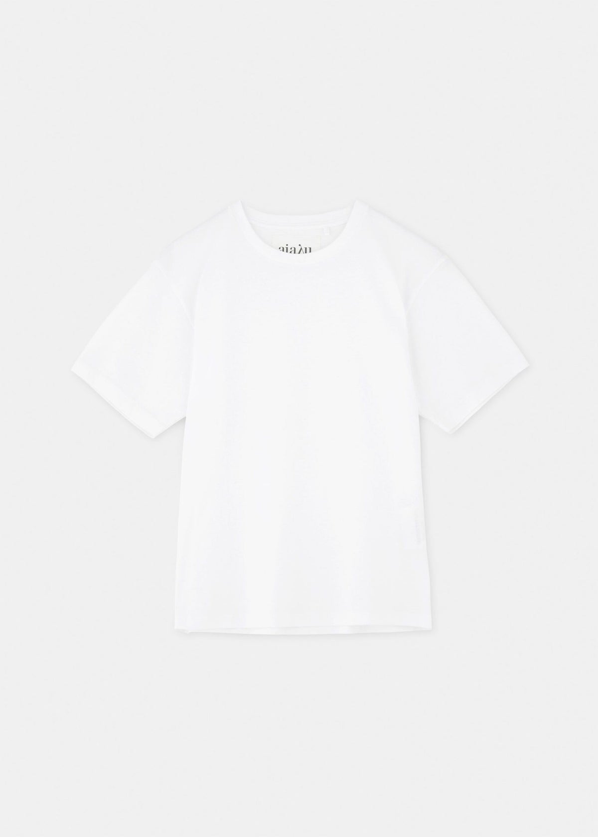 Aiayu Classic Circular Tee | White