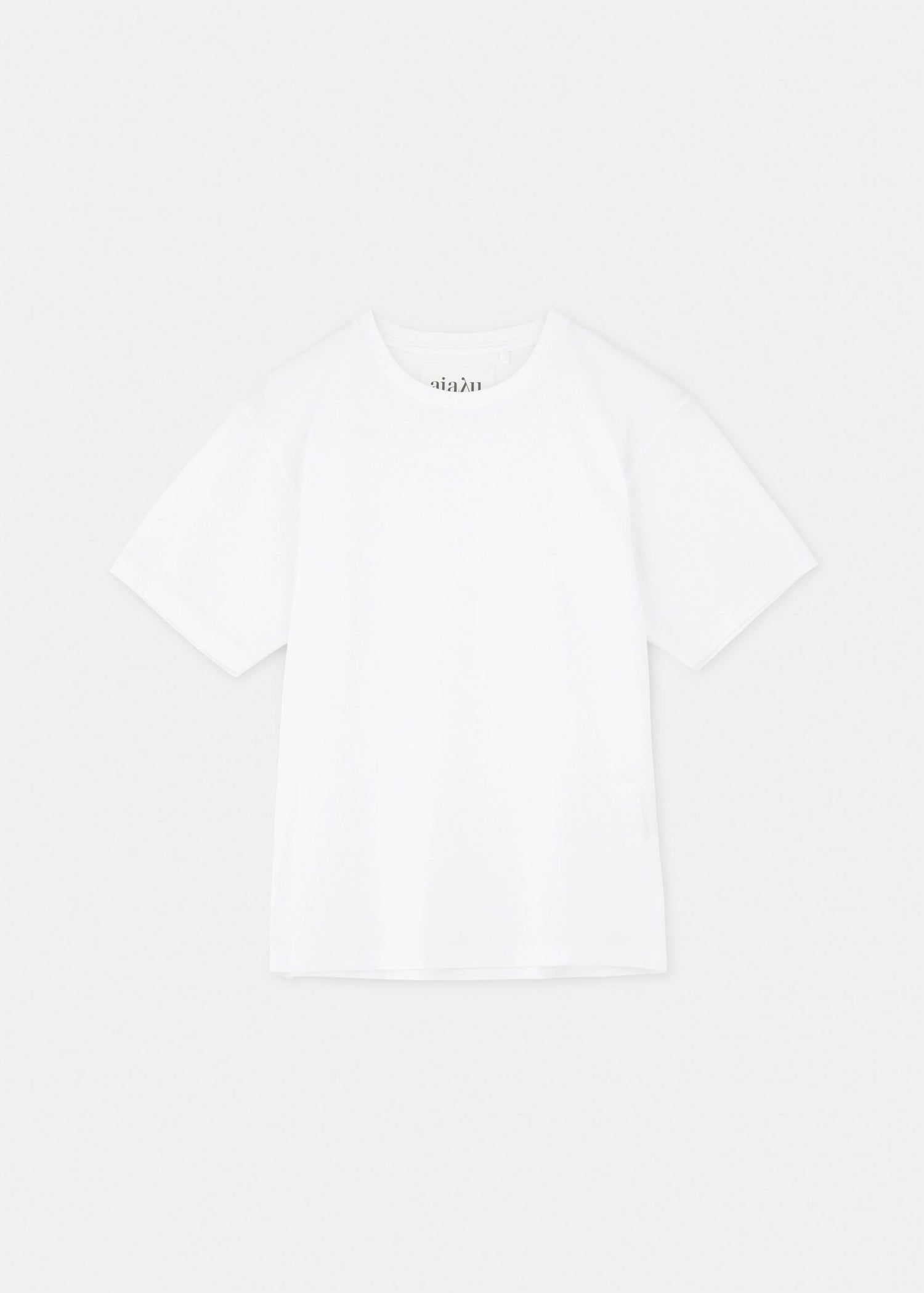 Aiayu Classic Circular Tee | White