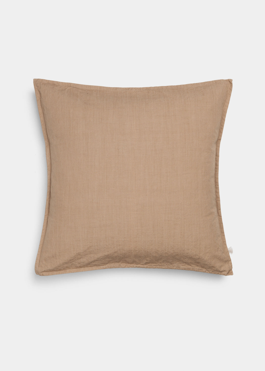 Aiayu Pillow Cotton Slub | Light Tobacco 50 x 50 cm.