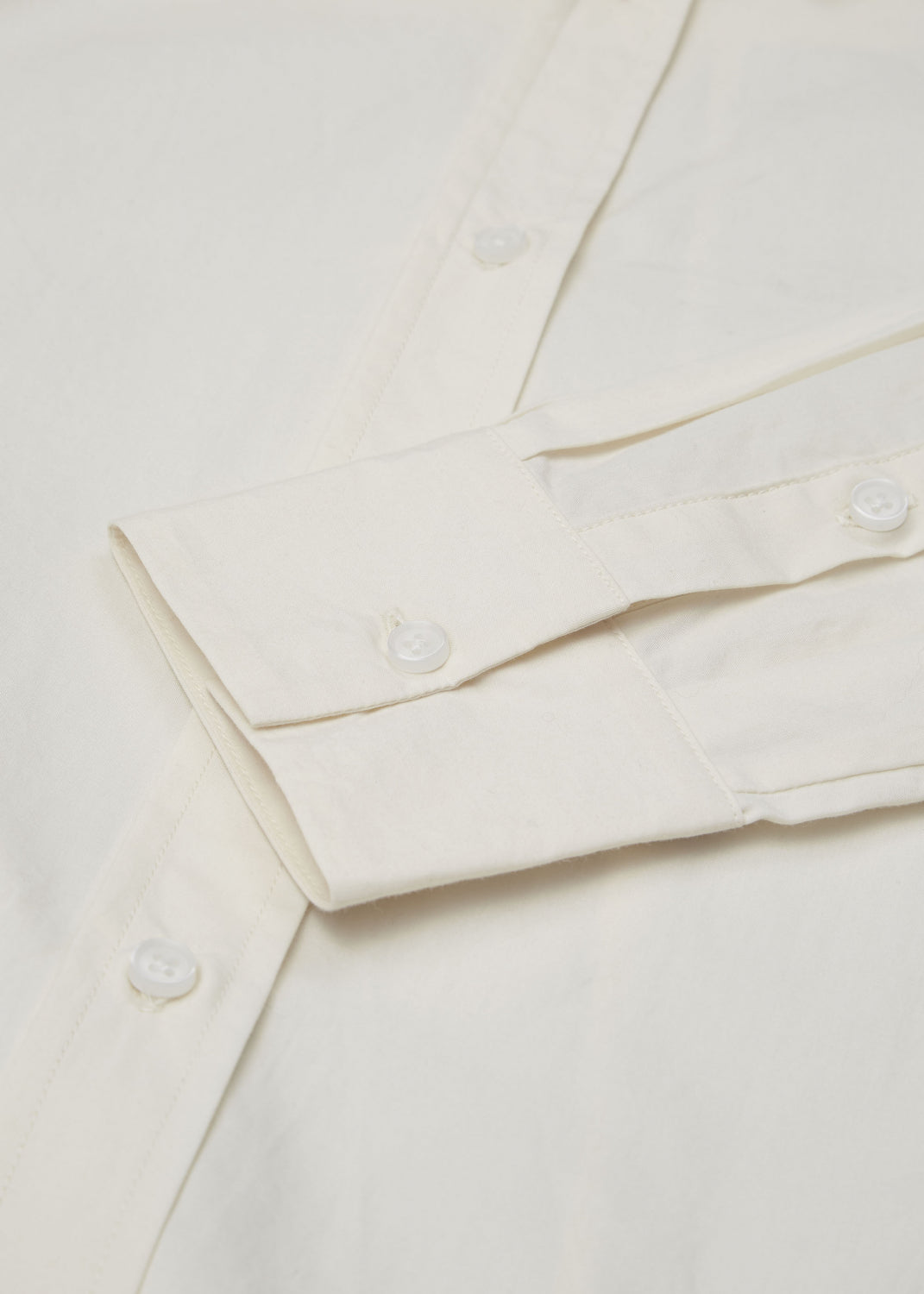 Aiayu Shirt 1407 | Pure Ecru "Undyed"