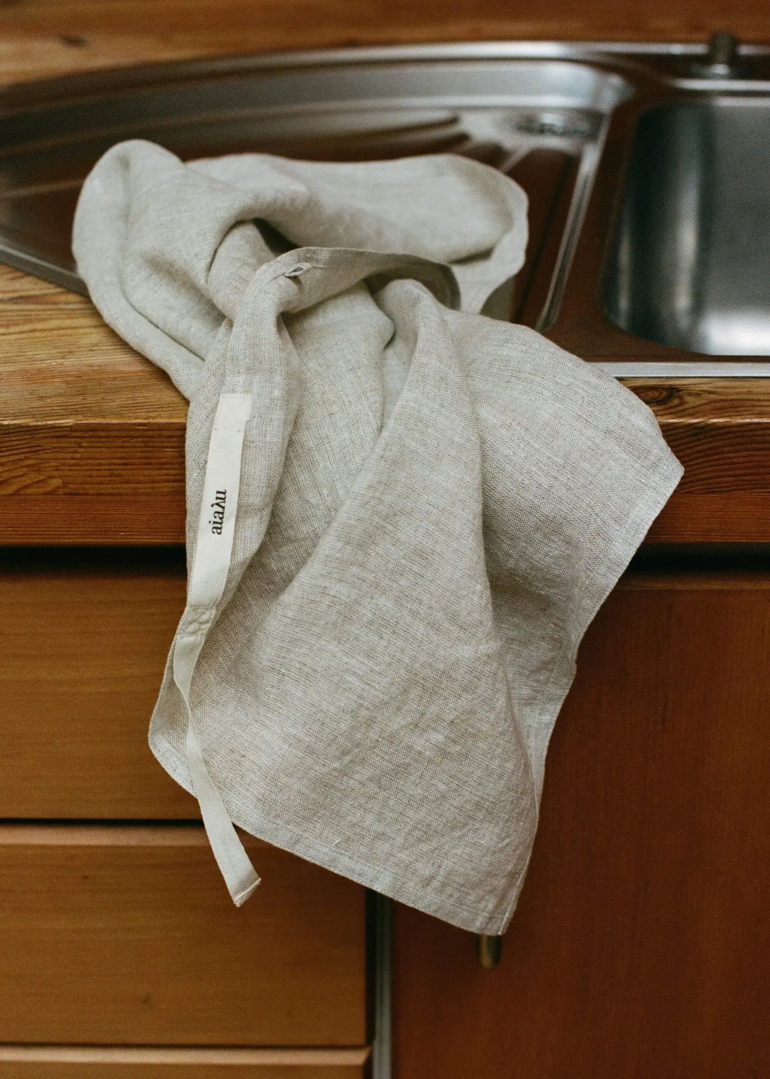 Aiayu Kitchen Towel (2 stk.) | Pure Natural | Viskestykker i hør