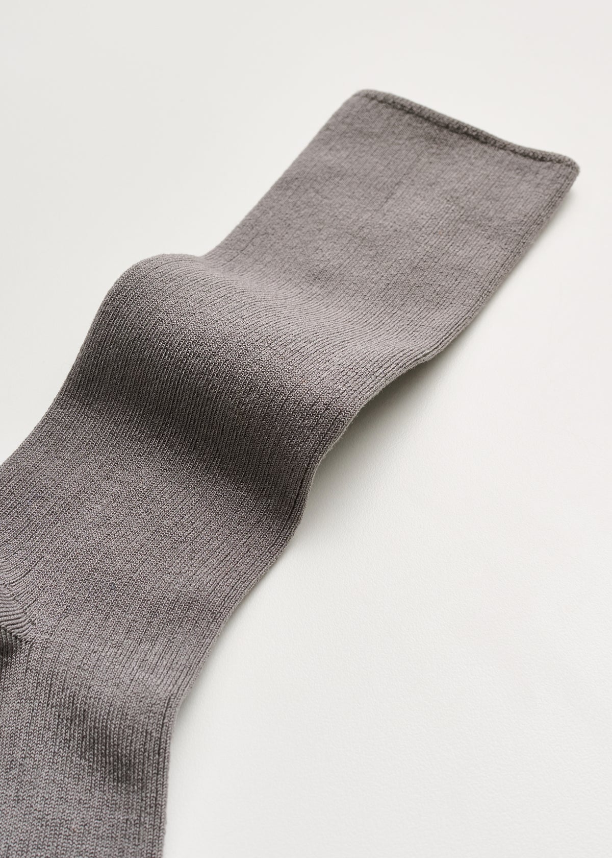 Aiayu Cotton Rib Strømper | Steel