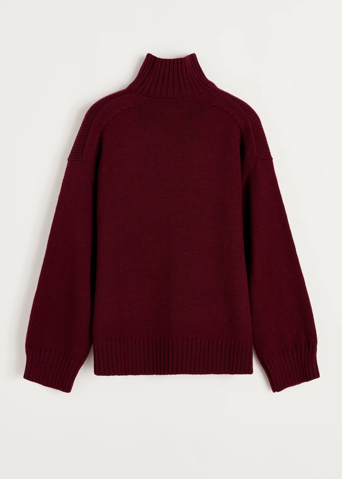 Aiayu Farah Sweater – highland wool | Bordeaux