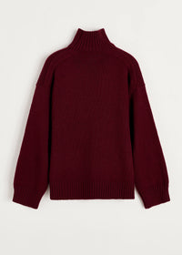 Aiayu Farah Sweater – highland wool | Bordeaux