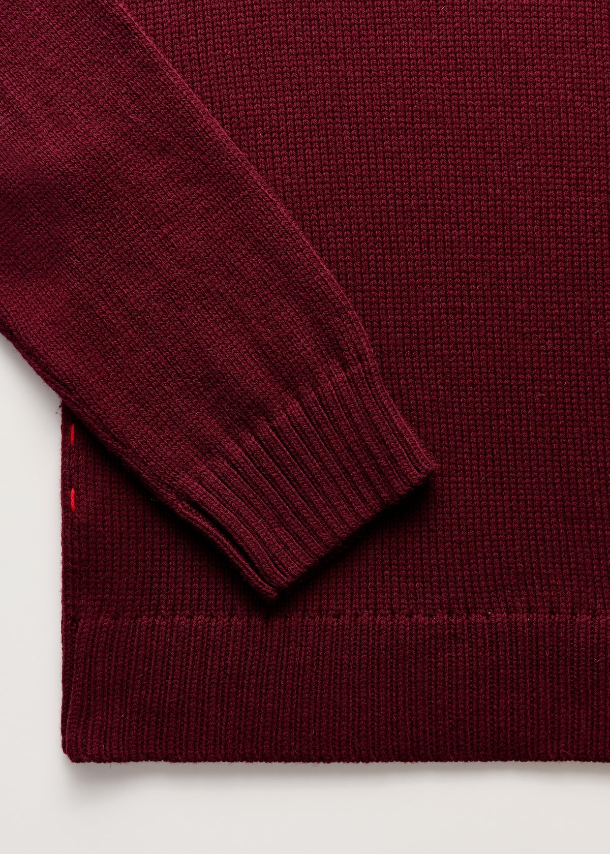 Aiayu Farah Sweater – highland wool | Bordeaux