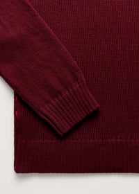 Aiayu Farah Sweater – highland wool | Bordeaux