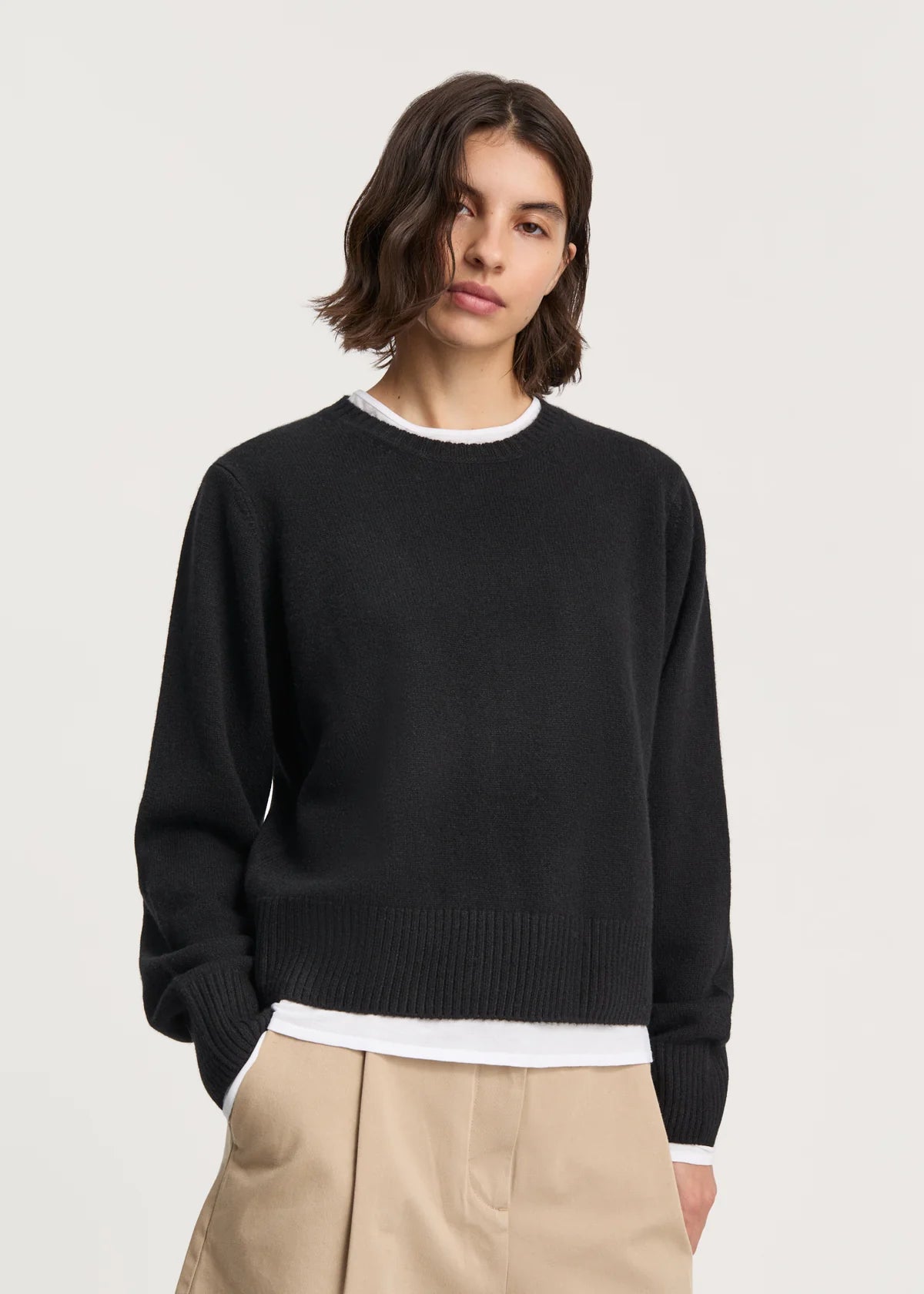 Aiayu Inga Sweater Pure Cashmere | Black