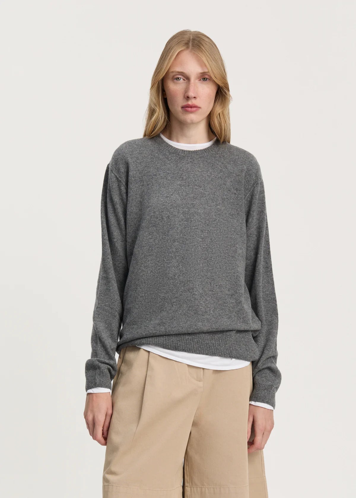 Aiayu Leonardo Sweater Cashmere | Stormy