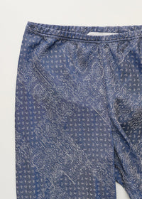 Aiayu Mara Pants Jacquard | Bluebell Paisley