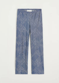 Aiayu Mara Pants Jacquard | Bluebell Paisley