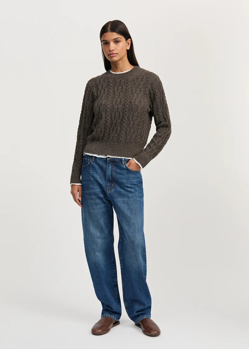 Aiayu Orenda Sweater | Pure Smokey Brown | llamauld