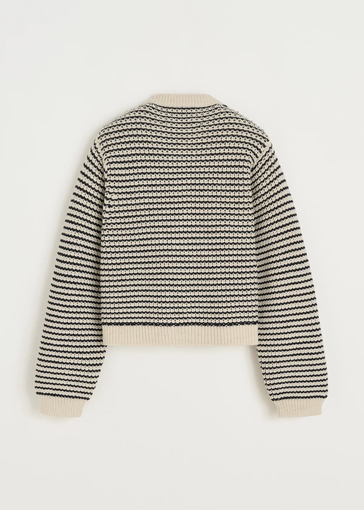 Aiayu Shiva Cardigan - Highland Wool | Mix Black Navy