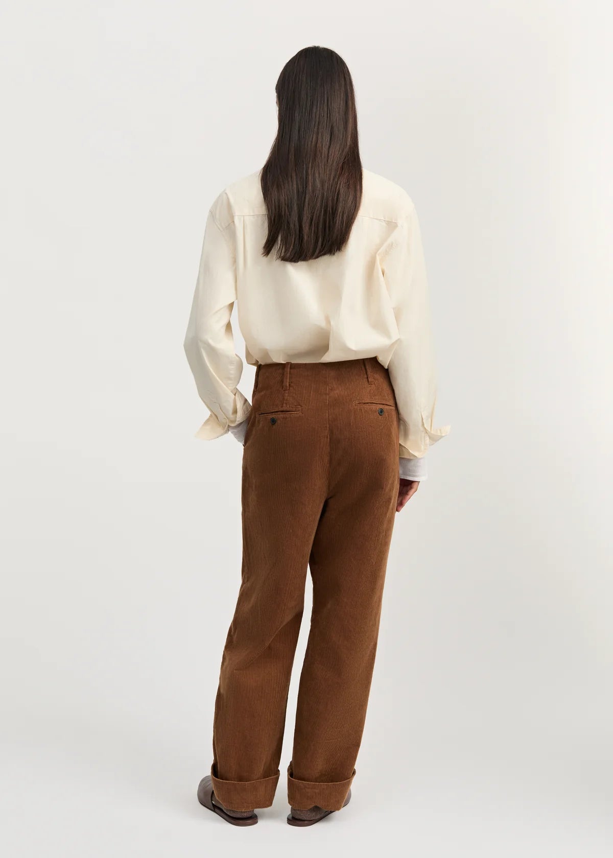 Aiayu Toto Pant Corduroy | Cognac