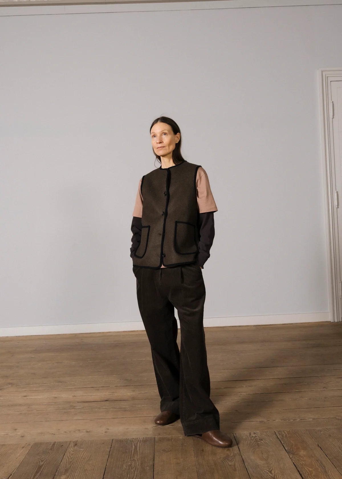 Aiayu Toto Pant Corduroy | Smokey Brown