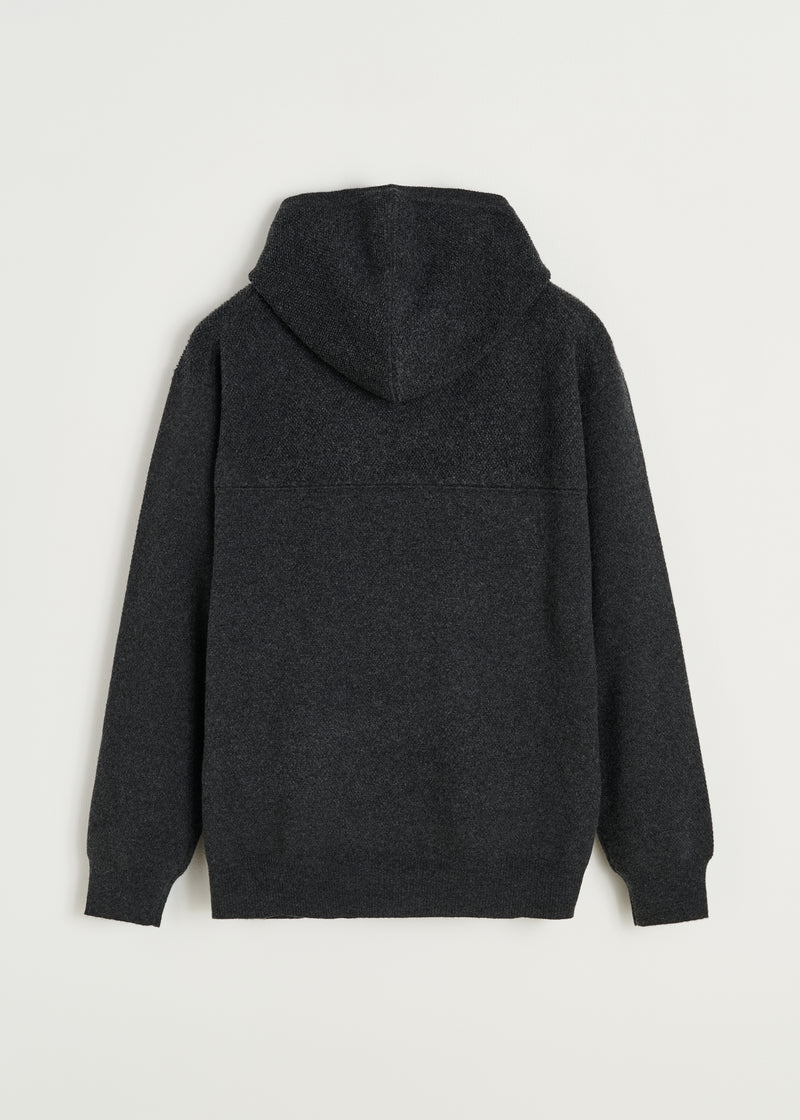 Aiayu Vargas hoodie | Cashmere | Antracite