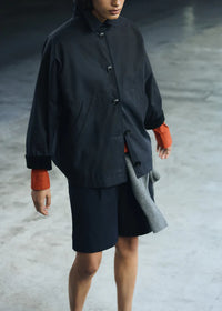 Aiayu Moa Jacket Oilskin | Navy