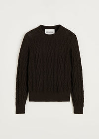 Aiayu Orenda Sweater | Pure Dark Brown | llamauld