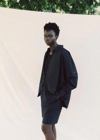 Aiayu Shorts Long | Black Navy