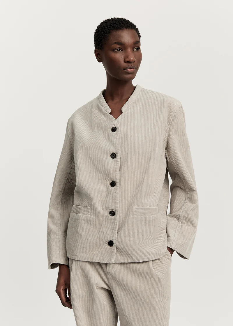 Aiayu Angela Jacket Corduroy | Silver
