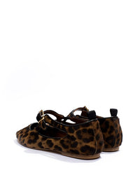 Anonymous Copenhagen Praise | Leopard Calf Hair Ballerina