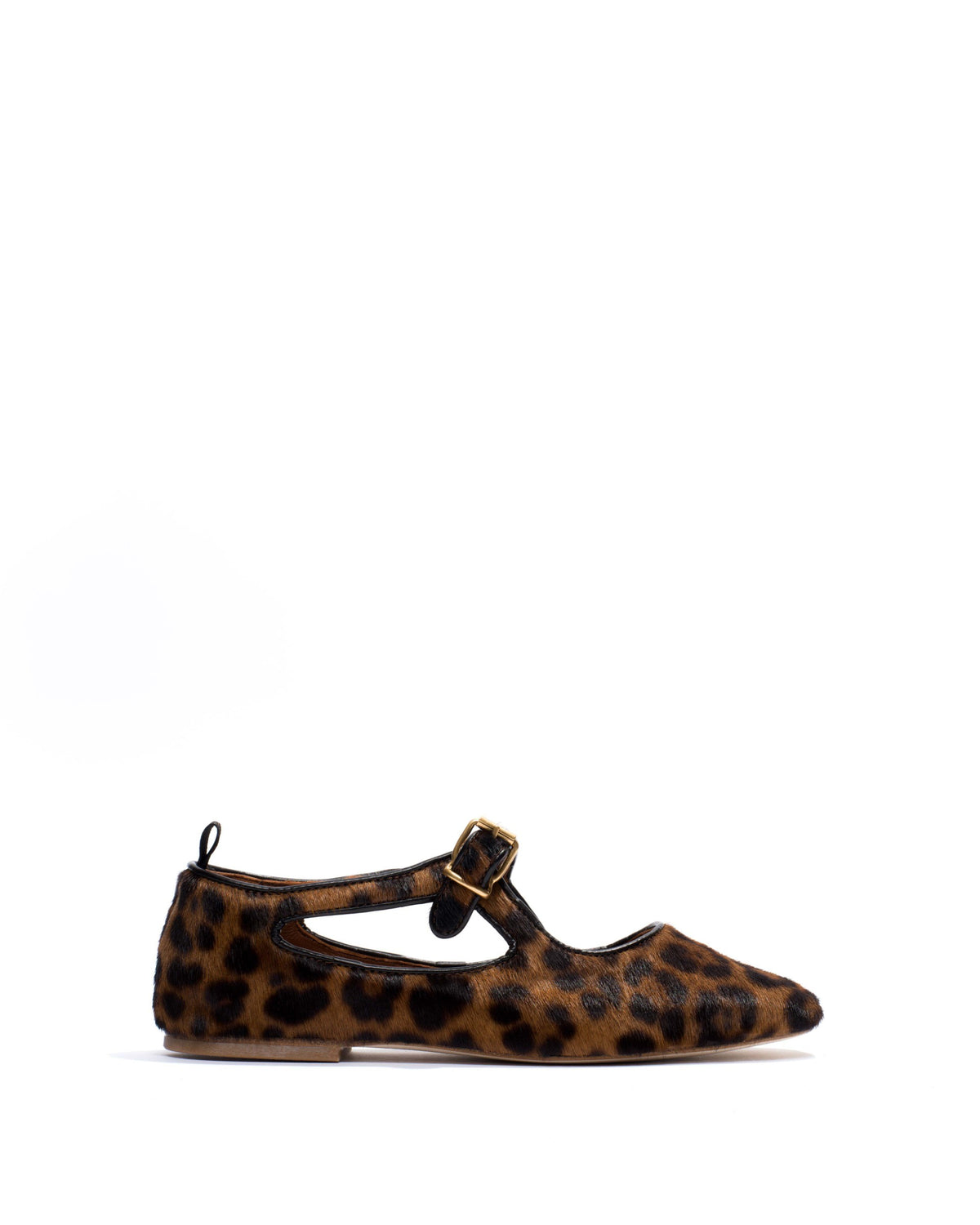 Anonymous Copenhagen Praise | Leopard Calf Hair Ballerina