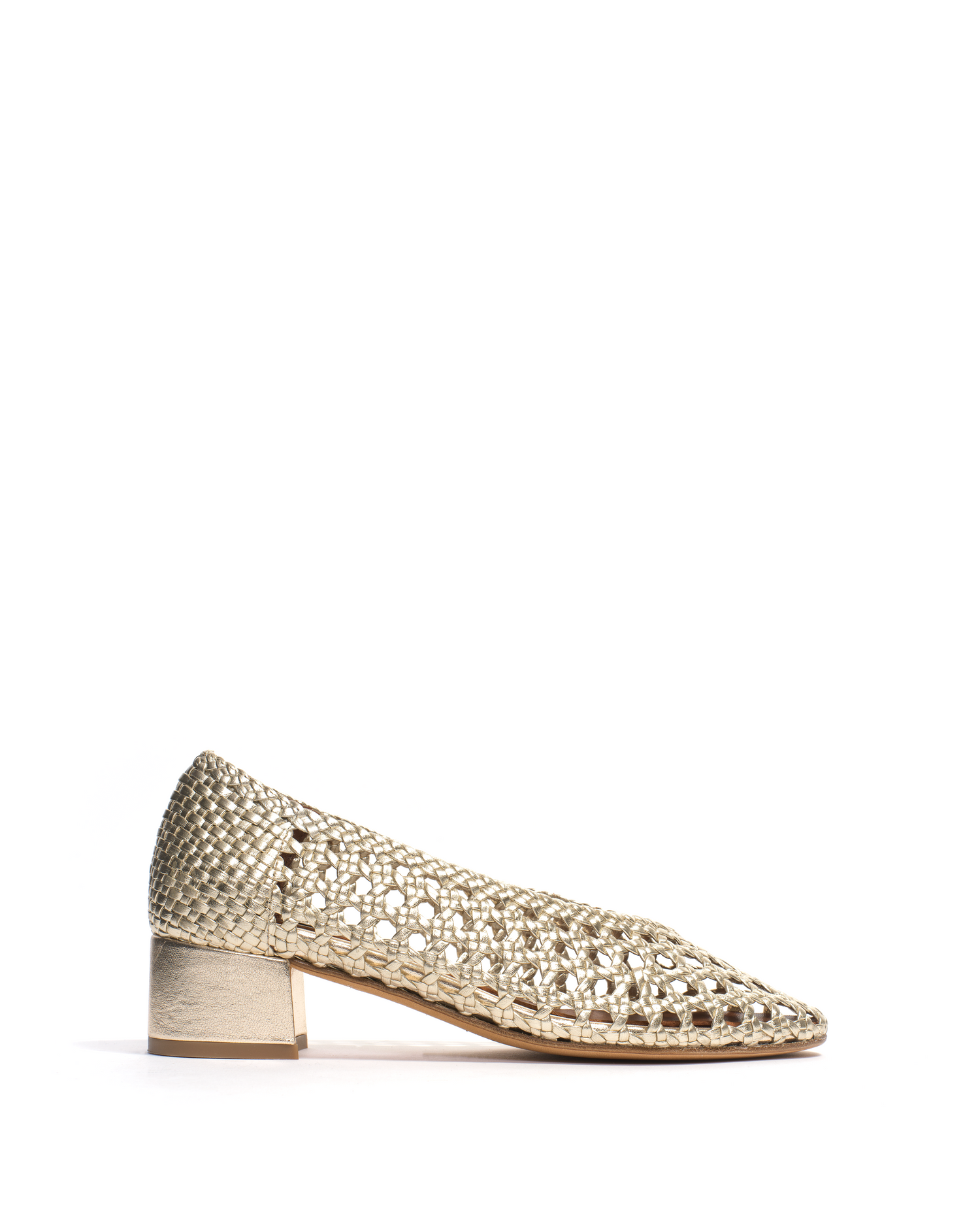 Anonymous Copenhagen Sessi 40 | Hand-Braided Leather Champagne