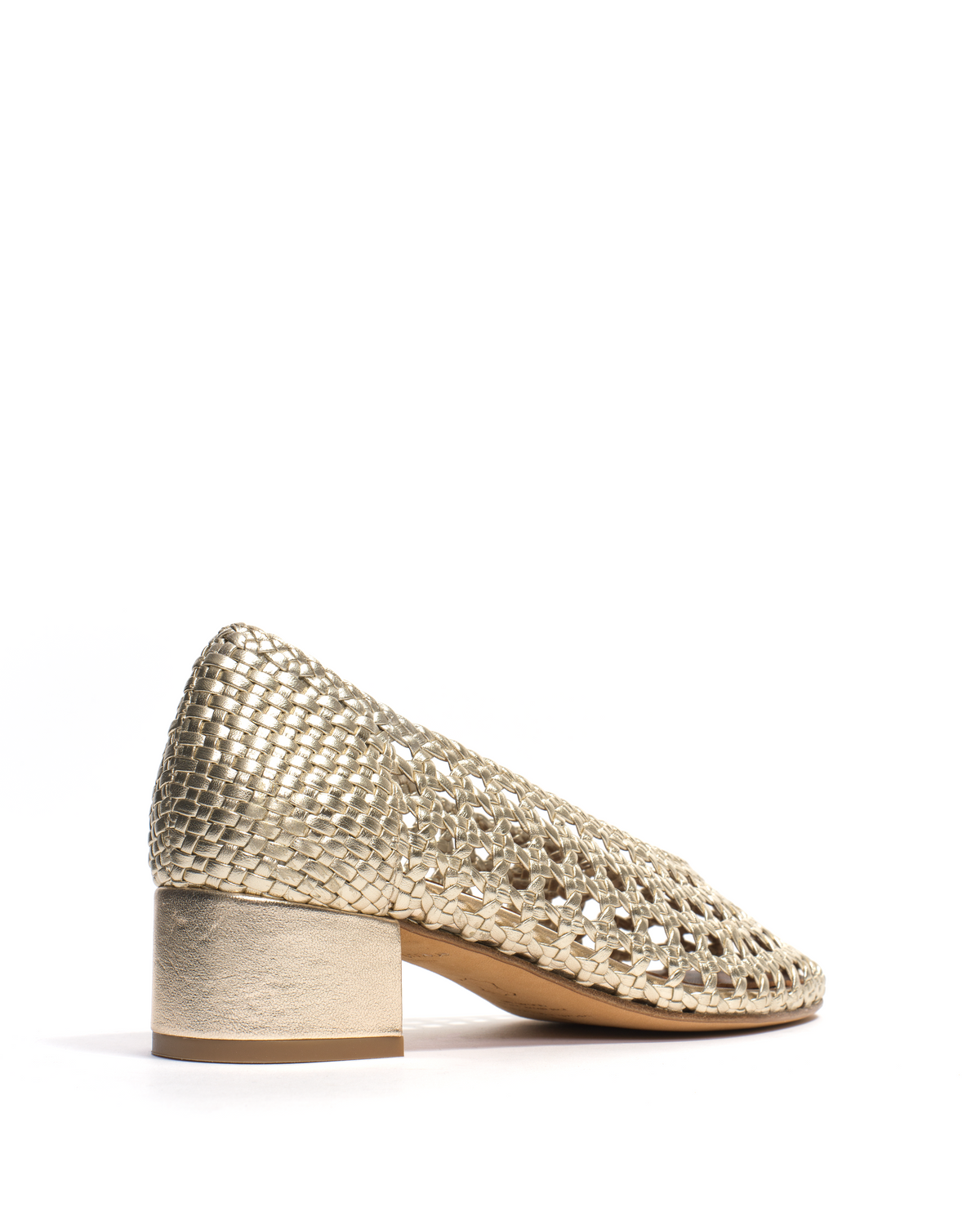 Anonymous Copenhagen Sessi 40 | Hand-Braided Leather Champagne