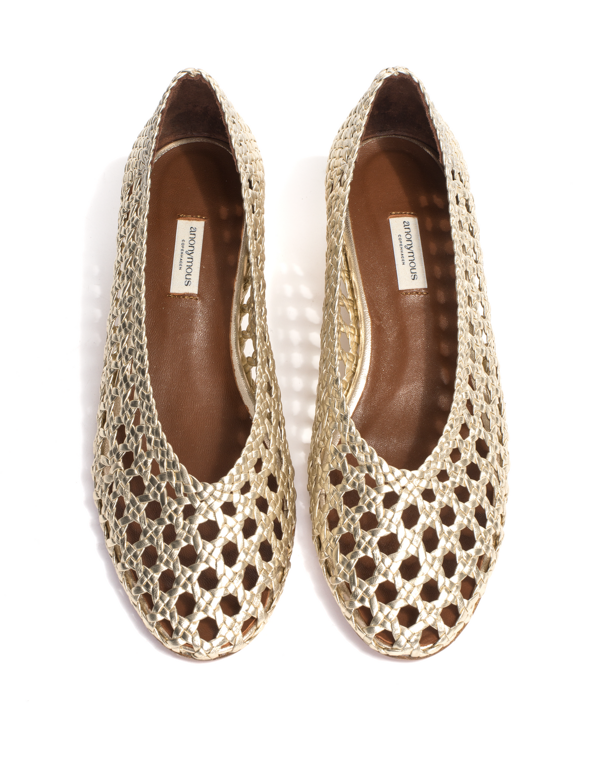 Anonymous Copenhagen Sessi 40 | Hand-Braided Leather Champagne