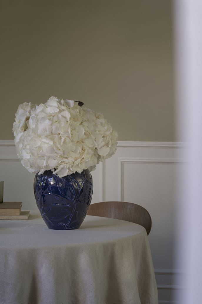 Bergs Potter Copenhagen Florita Medium Vase 30 cm. | Agate Blue