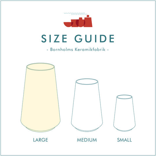 Bornholms keramikfabrik | Ø-Vase Large | Jade
