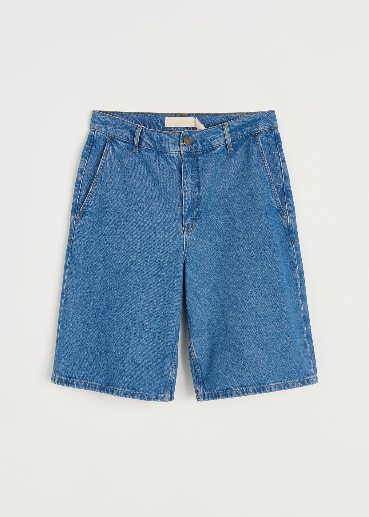 Aiayu Carlo Denim Shorts | Clear Blue