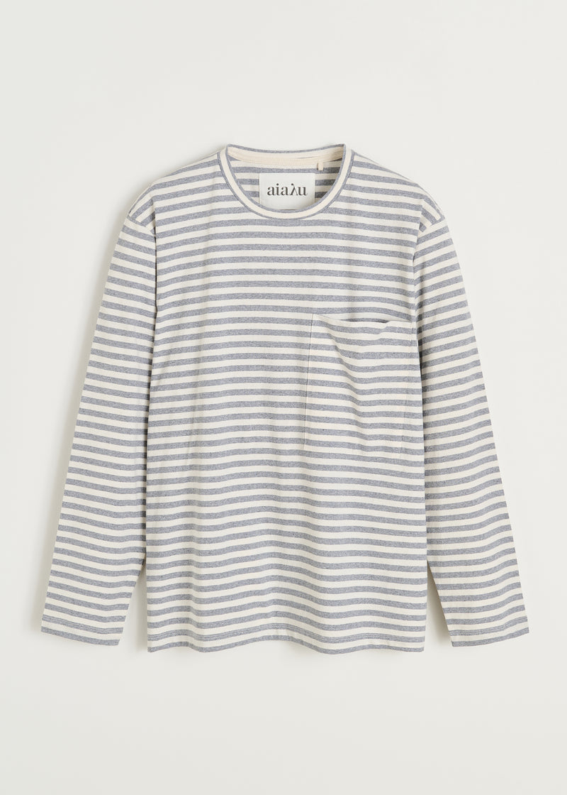 Aiayu Circular Long Sleeve | Mix Grey Melange