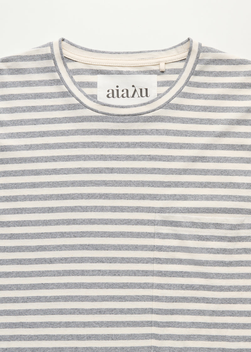 Aiayu Circular Long Sleeve | Mix Grey Melange