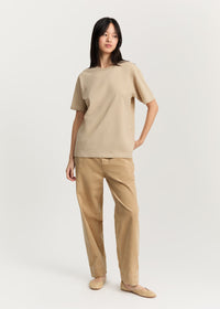 Aiayu Classic Circular Tee | Buttermilk