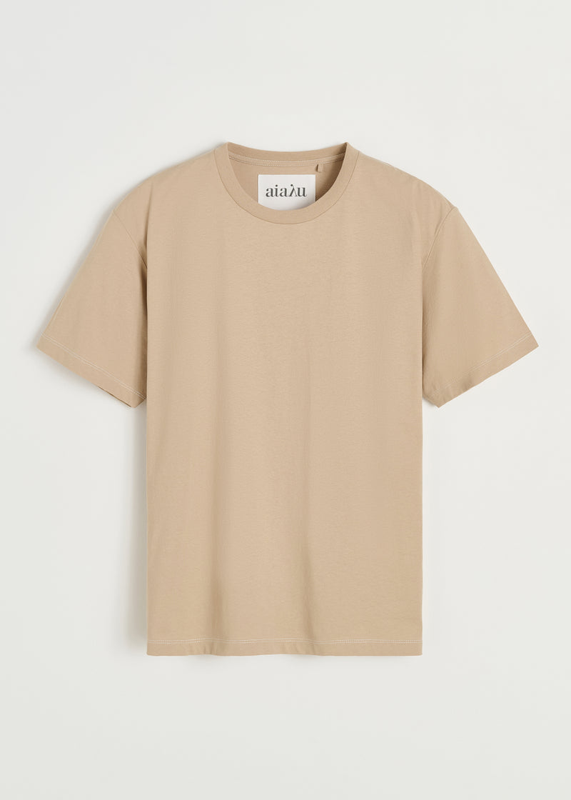 Aiayu Classic Circular Tee | Buttermilk