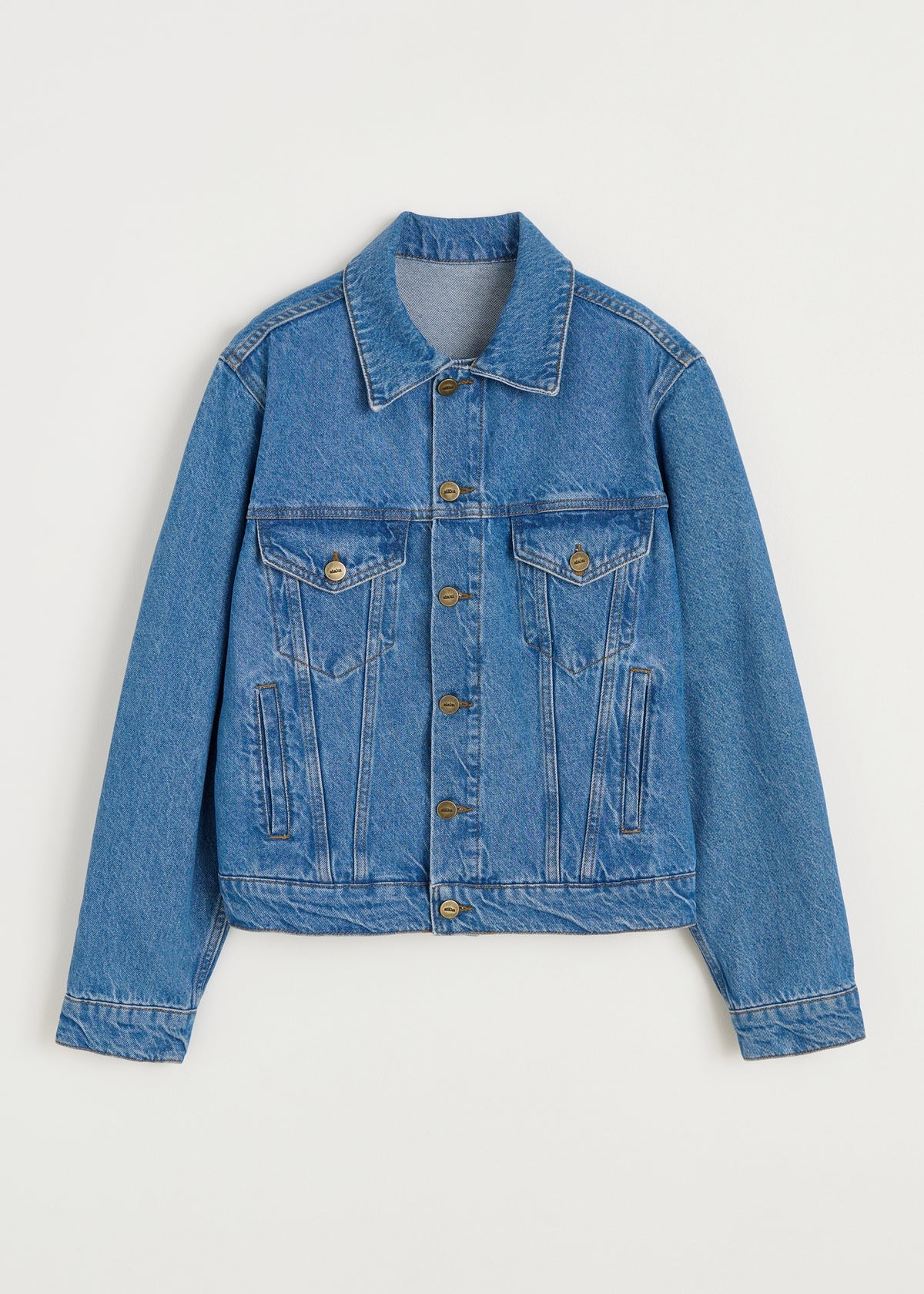 Aiayu Cleo Denim Jacket | Clear Blue