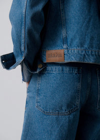 Aiayu Cleo Denim Jacket | Clear Blue