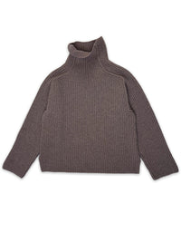 Proem Parades Coby Wool Jumper | Grey-Camel