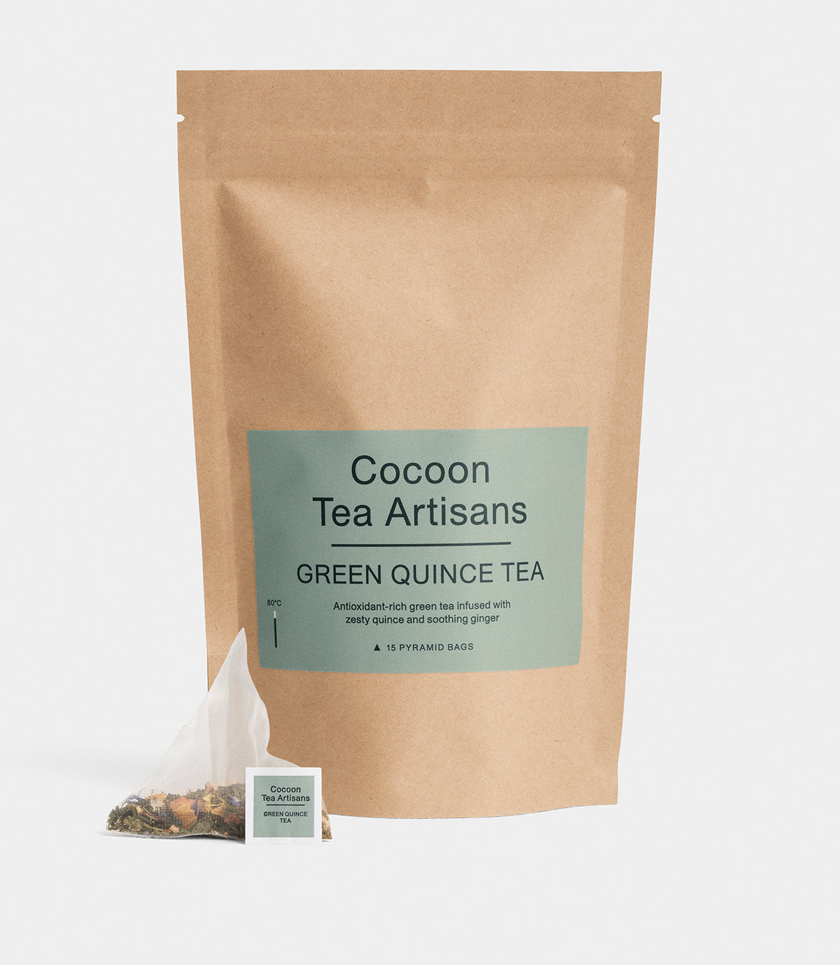 Cocoon Tea Artisans | Økologisk Green Quince Tea 'REFILL'