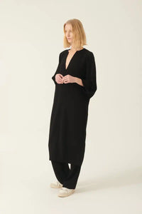 Rue de Tokyo Danutas Dress Heavy Crepe | Black