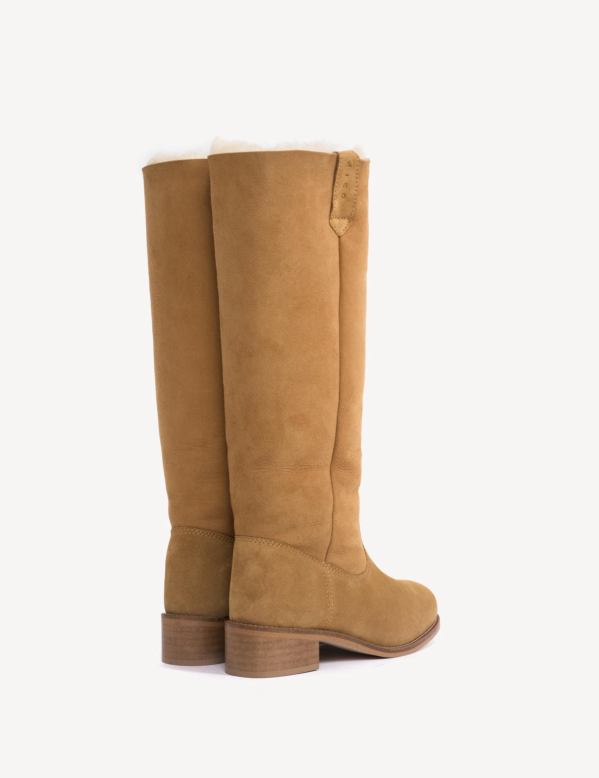Dico Copenhagen Ann Gaucho Boot | Shearling Fur Camel/ Light Tan | Rulam Støvle