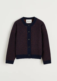 Aiayu Delores Cardigan | Mix Navy