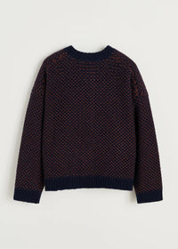 Aiayu Delores Cardigan | Mix Navy