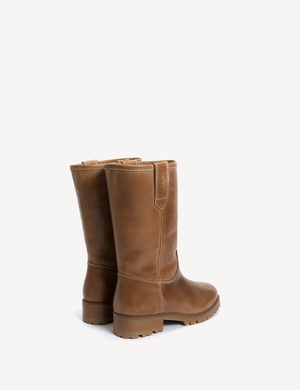 Dico Copenhagen Kimmi Boot | Escovado Leather Dark Tan