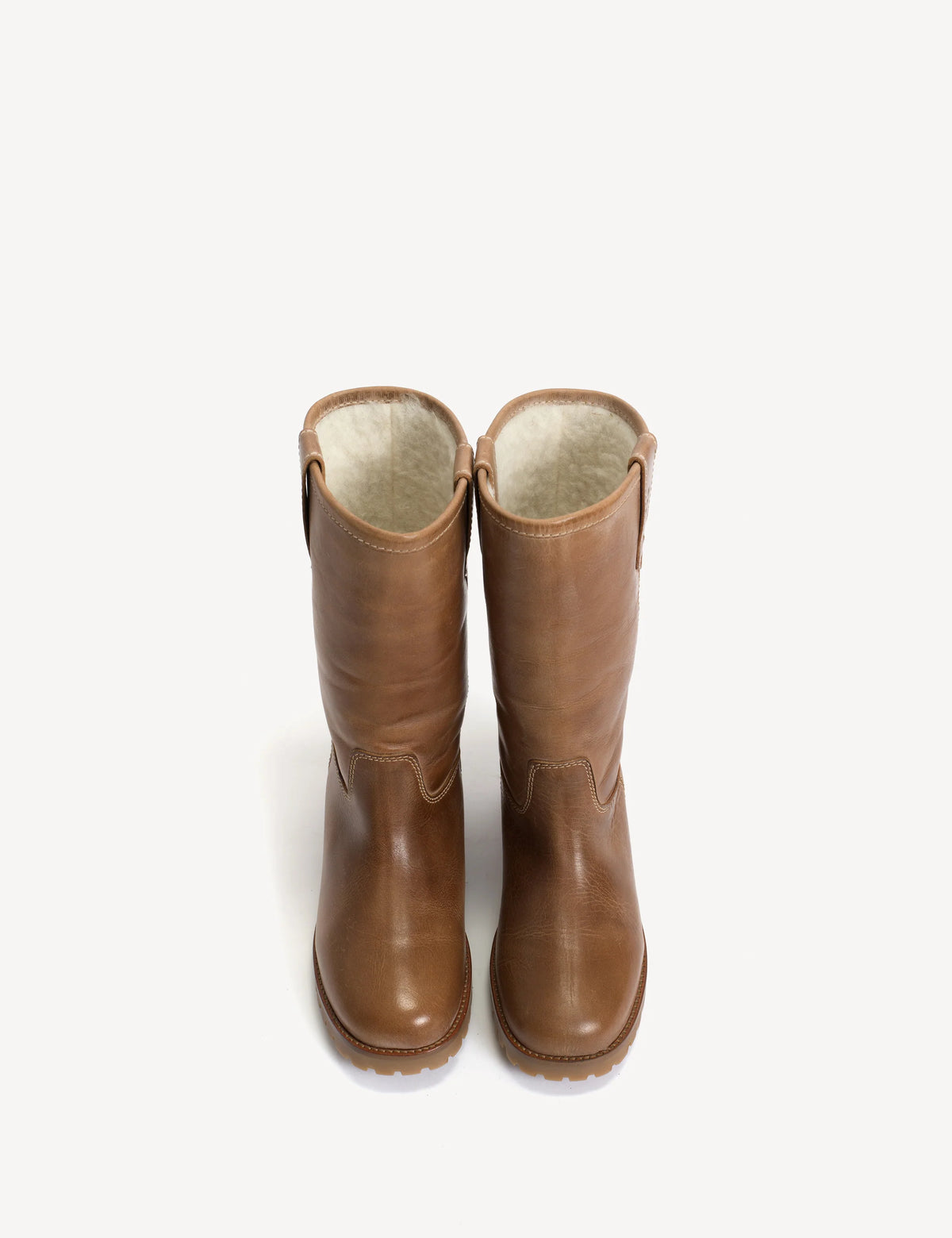 Dico Copenhagen Kimmi Boot | Escovado Leather Dark Tan