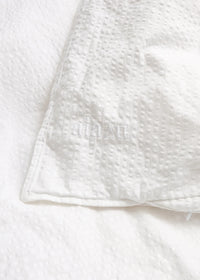 Aiayu Duvet Set and Pillow Case Seersucker | White 140 x 200 cm. | Sengetøj